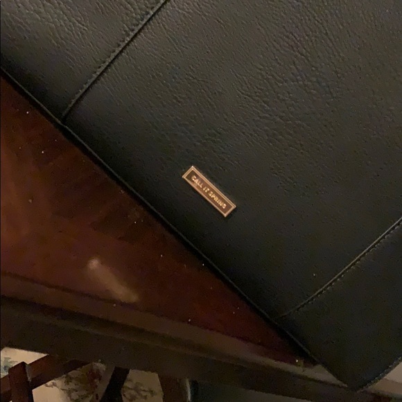 Call it spring black and gold tote - Picture 3 of 6